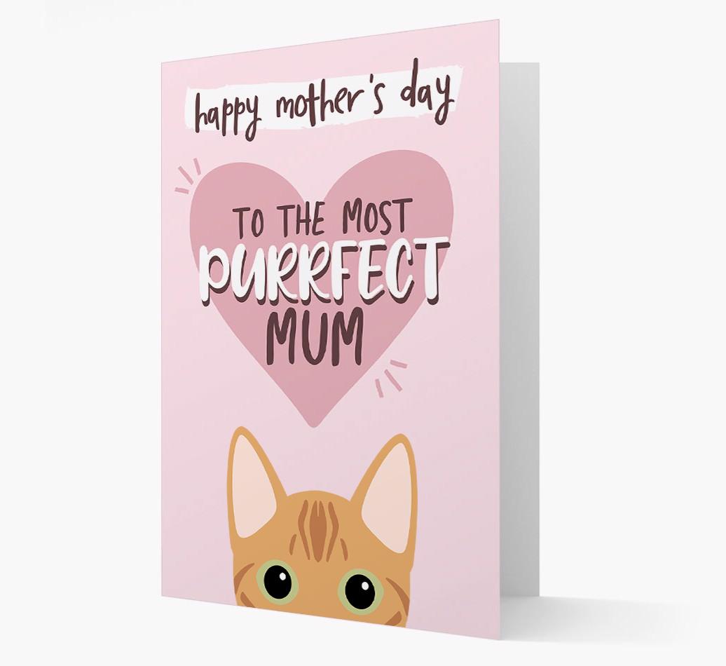 'Happy Mother's Day' - Personalised {breedCommonName} Card
