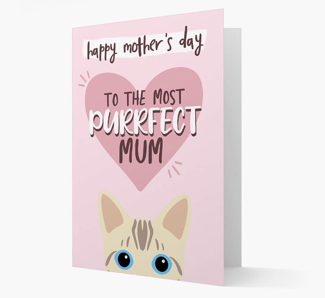 'Happy Mother's Day' - Personalised {breedCommonName} Card