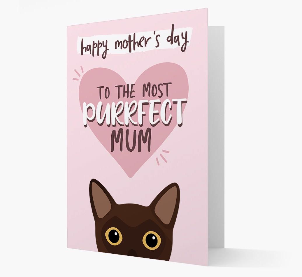 'Happy Mother's Day' - Personalised {breedCommonName} Card
