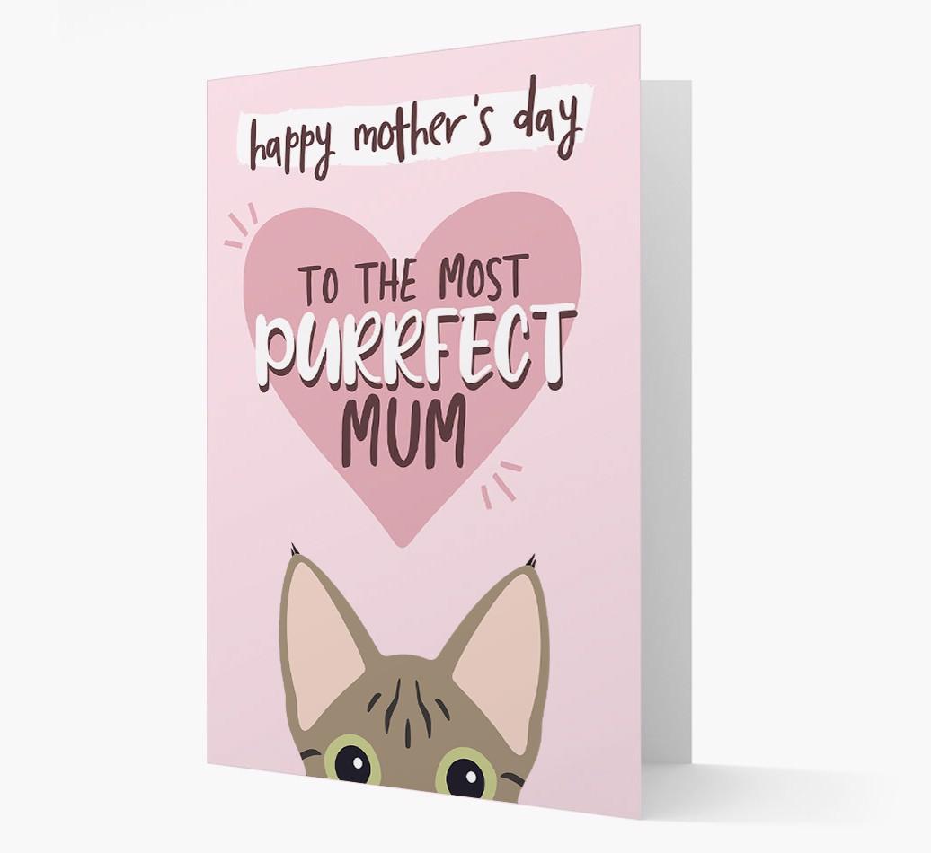 'Happy Mother's Day' - Personalised {breedCommonName} Card