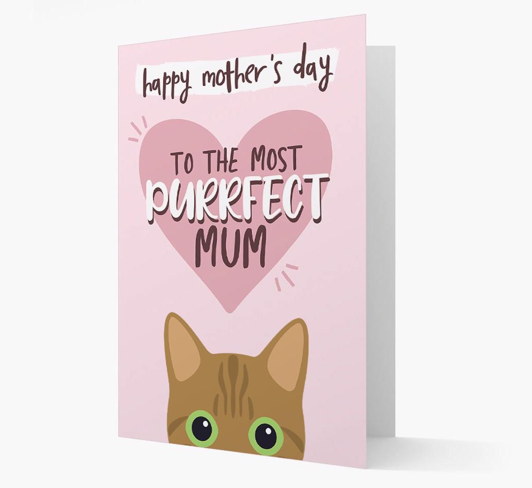 'Happy Mother's Day' - Personalised {breedCommonName} Card