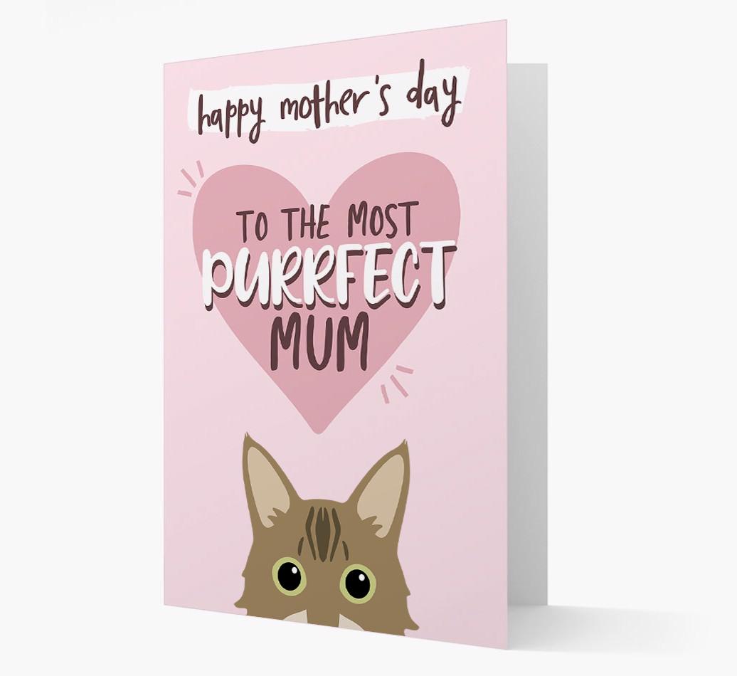 'Happy Mother's Day' - Personalised {breedCommonName} Card