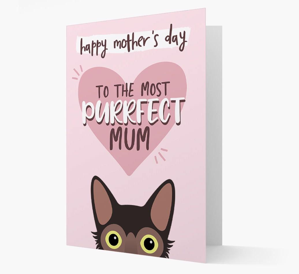 'Happy Mother's Day' - Personalised {breedCommonName} Card