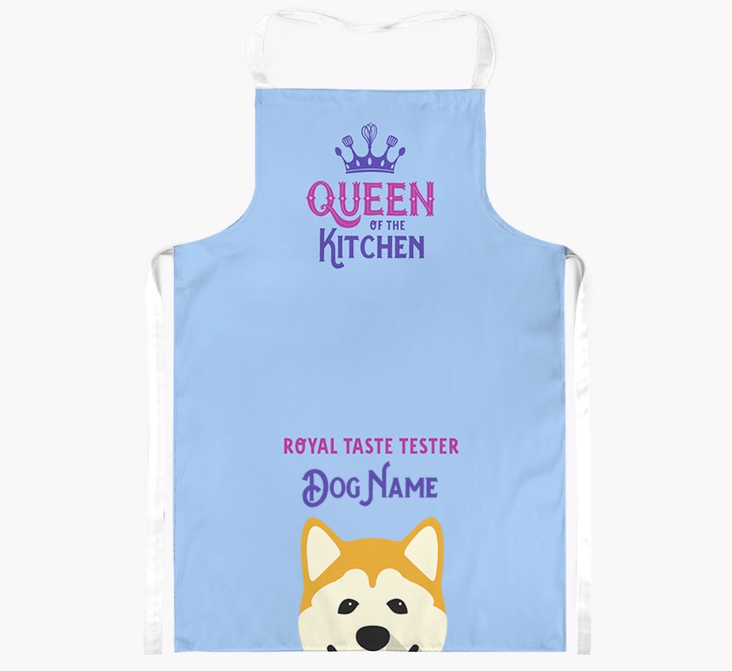 Queen of the Kitchen: Personalised {breedFullName} Apron