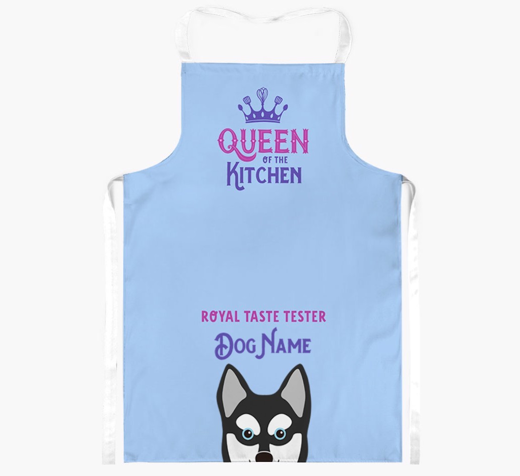 Queen of the Kitchen: Personalized {breedFullName} Apron
