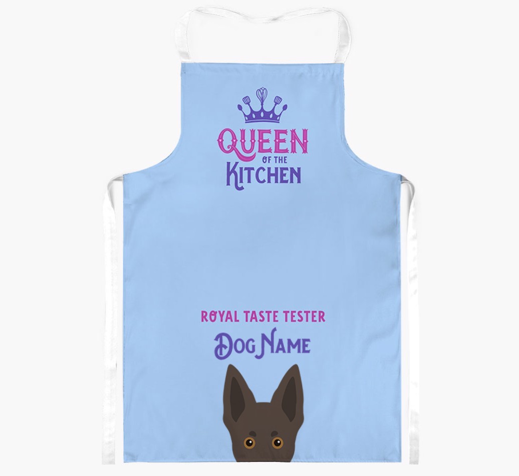 Queen of the Kitchen: Personalised {breedFullName} Apron