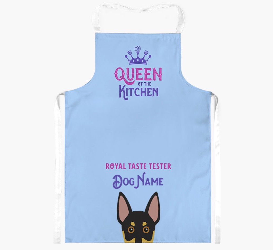 Queen of the Kitchen: Personalised {breedFullName} Apron