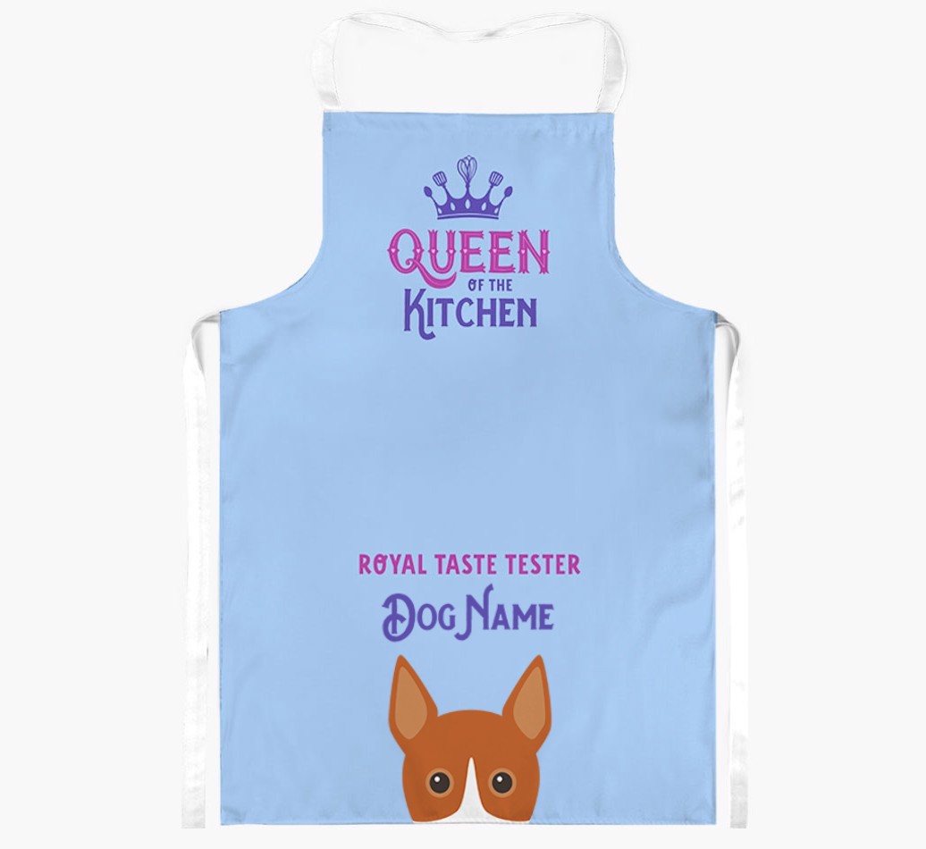 Queen of the Kitchen: Personalised {breedFullName} Apron