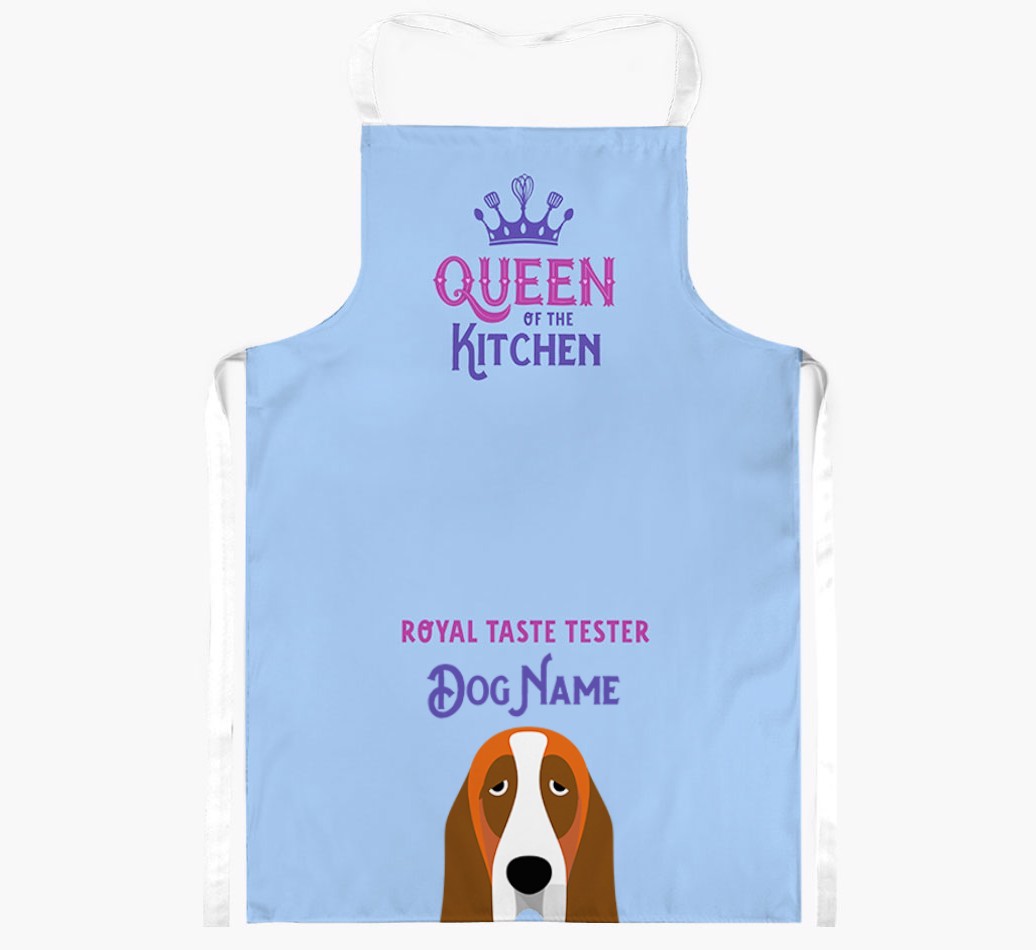 Queen of the Kitchen: Personalised {breedFullName} Apron