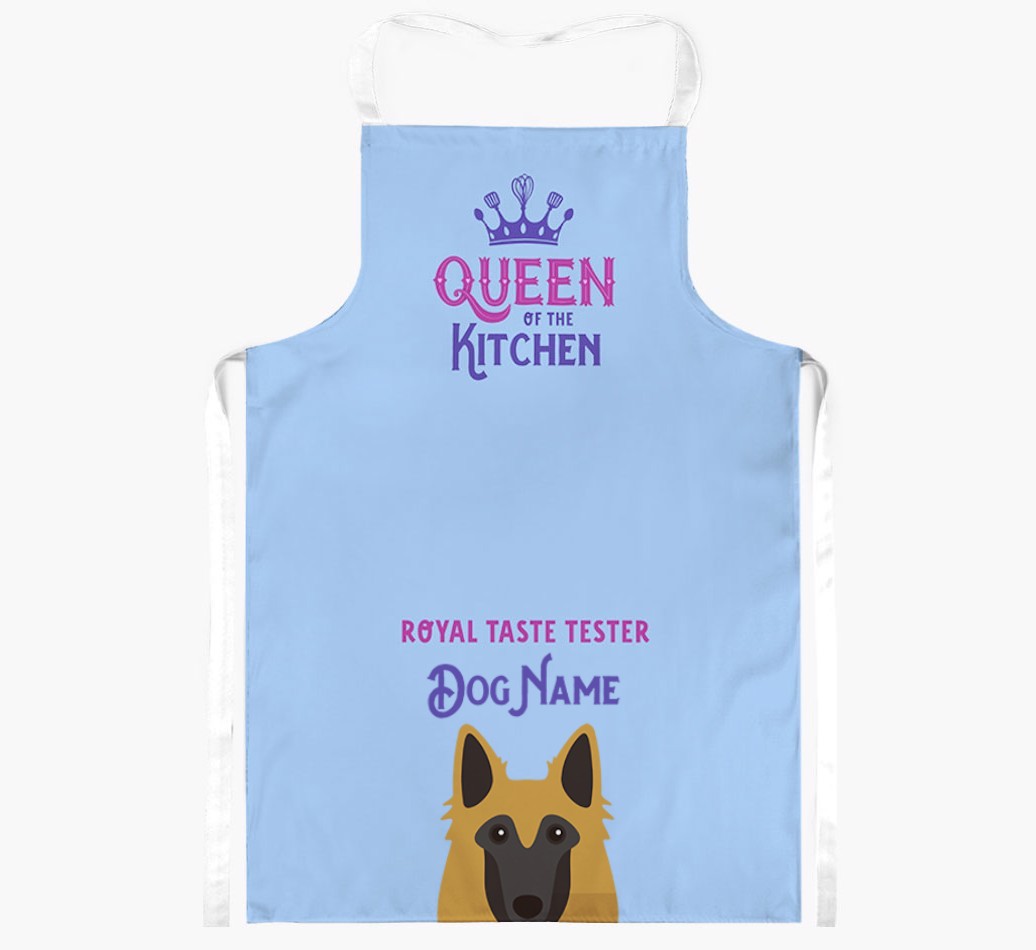 Queen of the Kitchen: Personalized {breedFullName} Apron