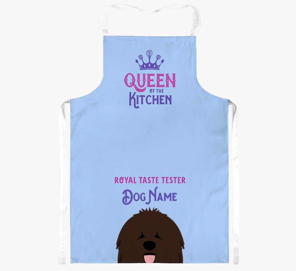 Queen of the Kitchen: Personalised {breedFullName} Apron