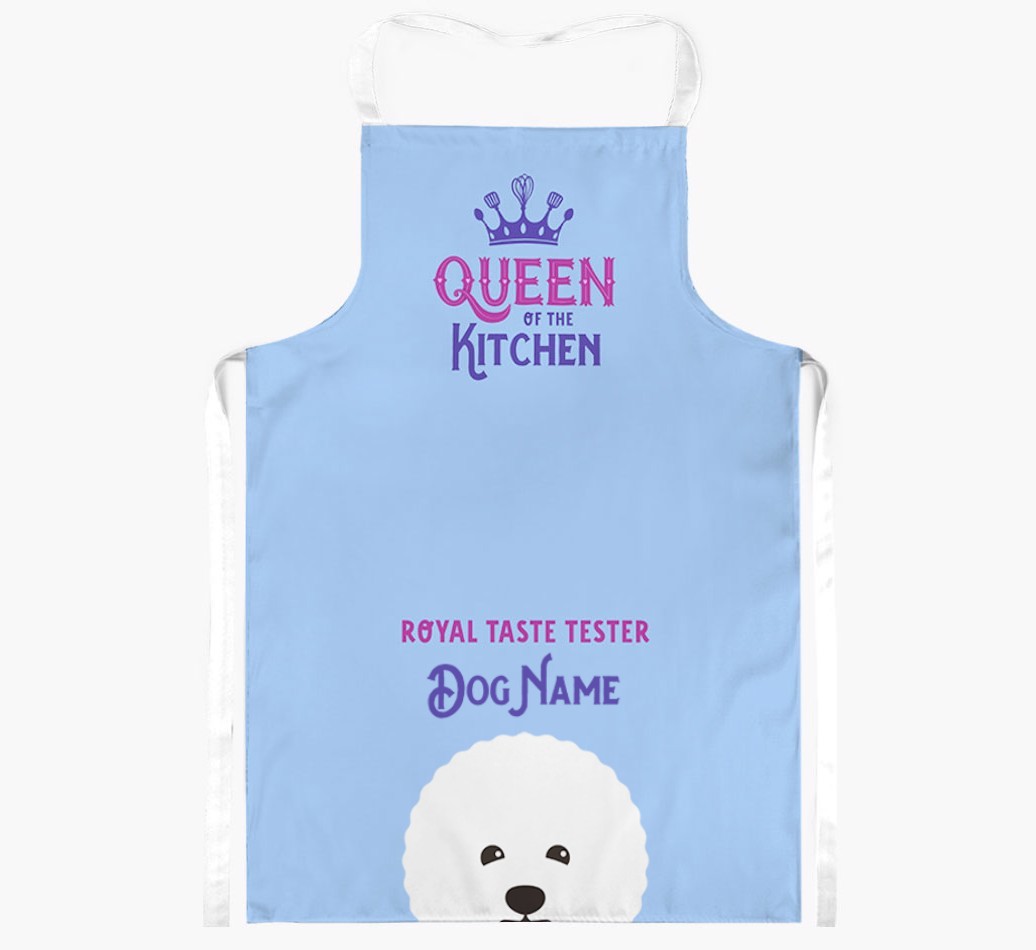 Queen of the Kitchen: Personalised {breedFullName} Apron