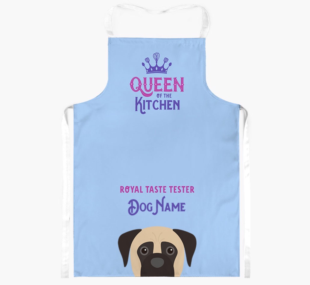 Queen of the Kitchen: Personalised {breedFullName} Apron
