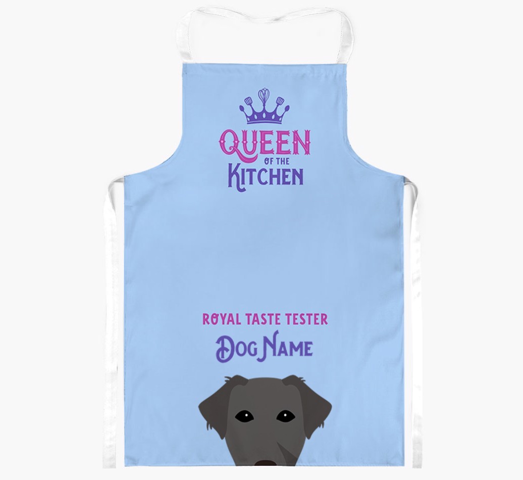 Queen of the Kitchen: Personalised {breedFullName} Apron