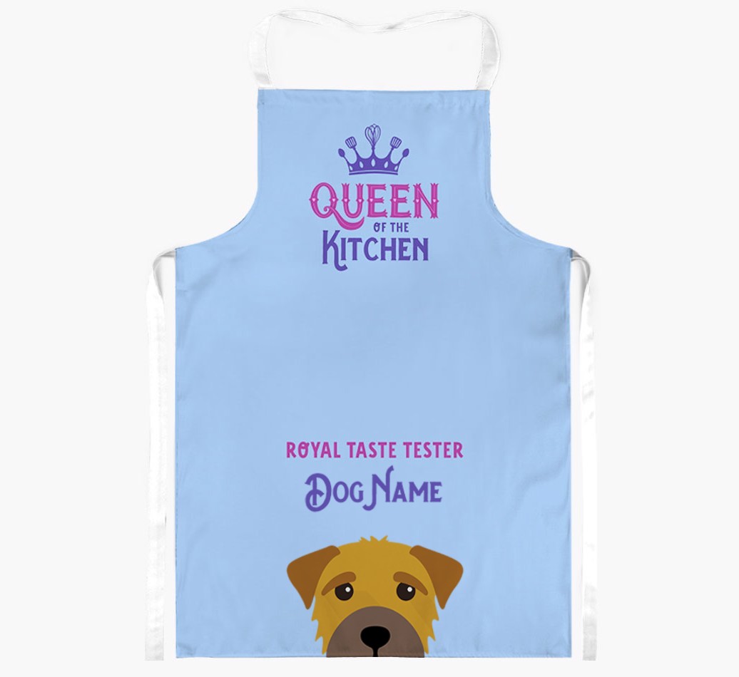Queen of the Kitchen: Personalised {breedFullName} Apron