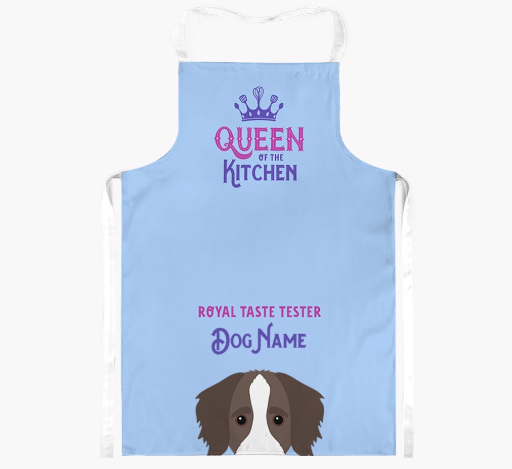 Queen of the Kitchen: Personalised {breedFullName} Apron