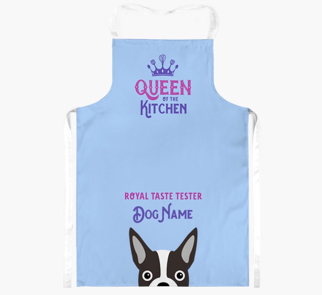 Queen of the Kitchen: Personalised {breedFullName} Apron