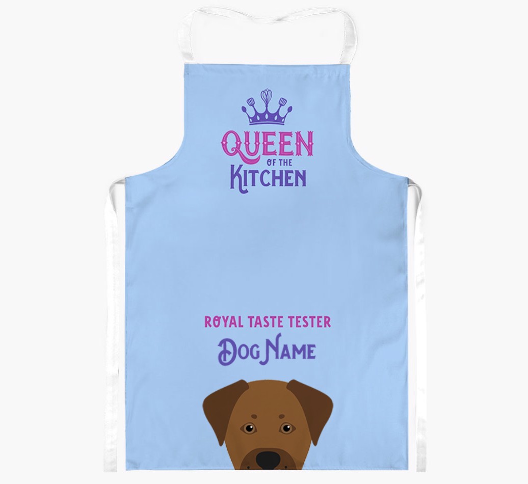 Queen of the Kitchen: Personalised {breedFullName} Apron