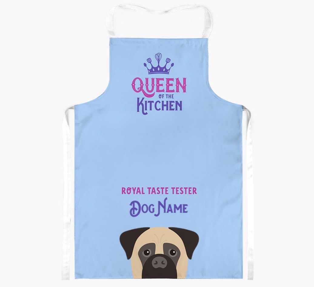 Queen of the Kitchen: Personalised {breedFullName} Apron