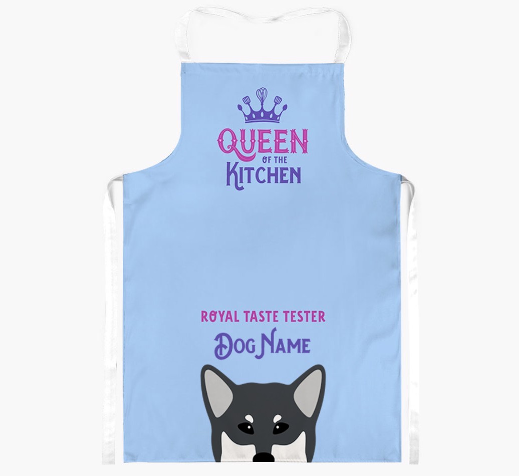 Queen of the Kitchen: Personalised {breedFullName} Apron