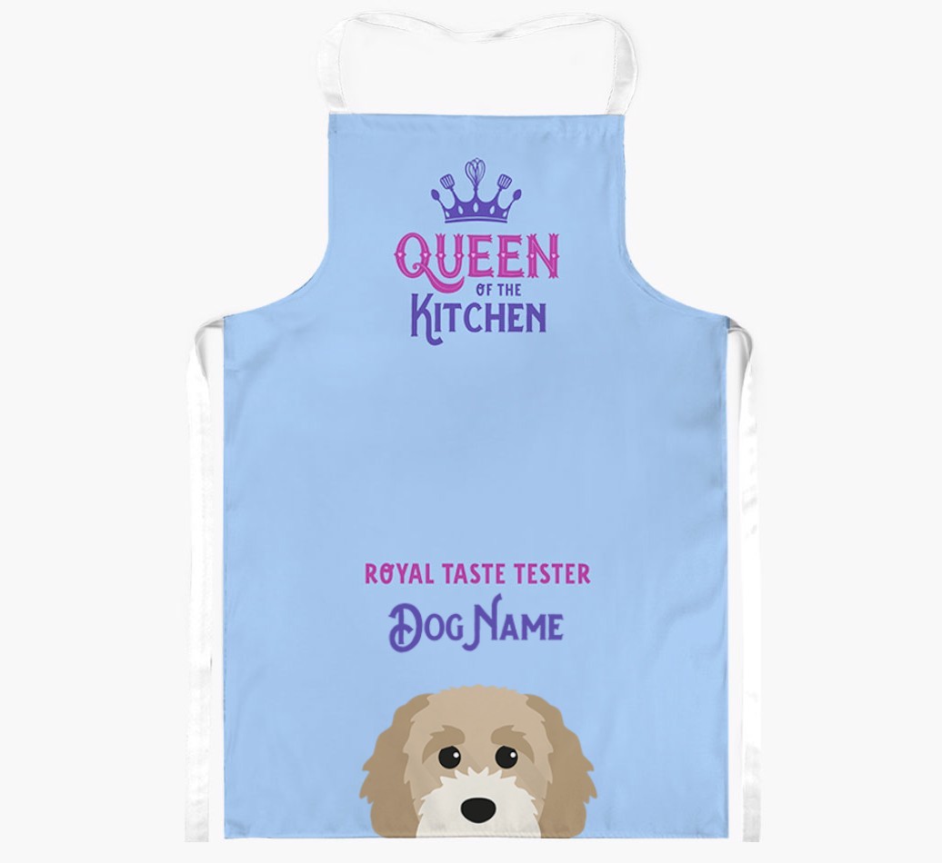Queen of the Kitchen: Personalised {breedFullName} Apron