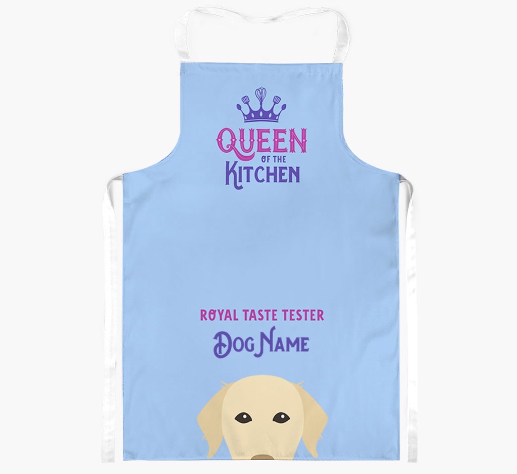 Queen of the Kitchen: Personalised {breedFullName} Apron