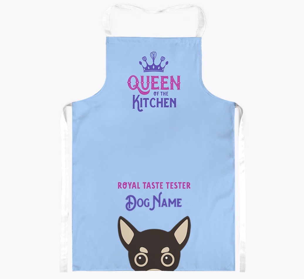 Queen of the Kitchen: Personalised {breedFullName} Apron