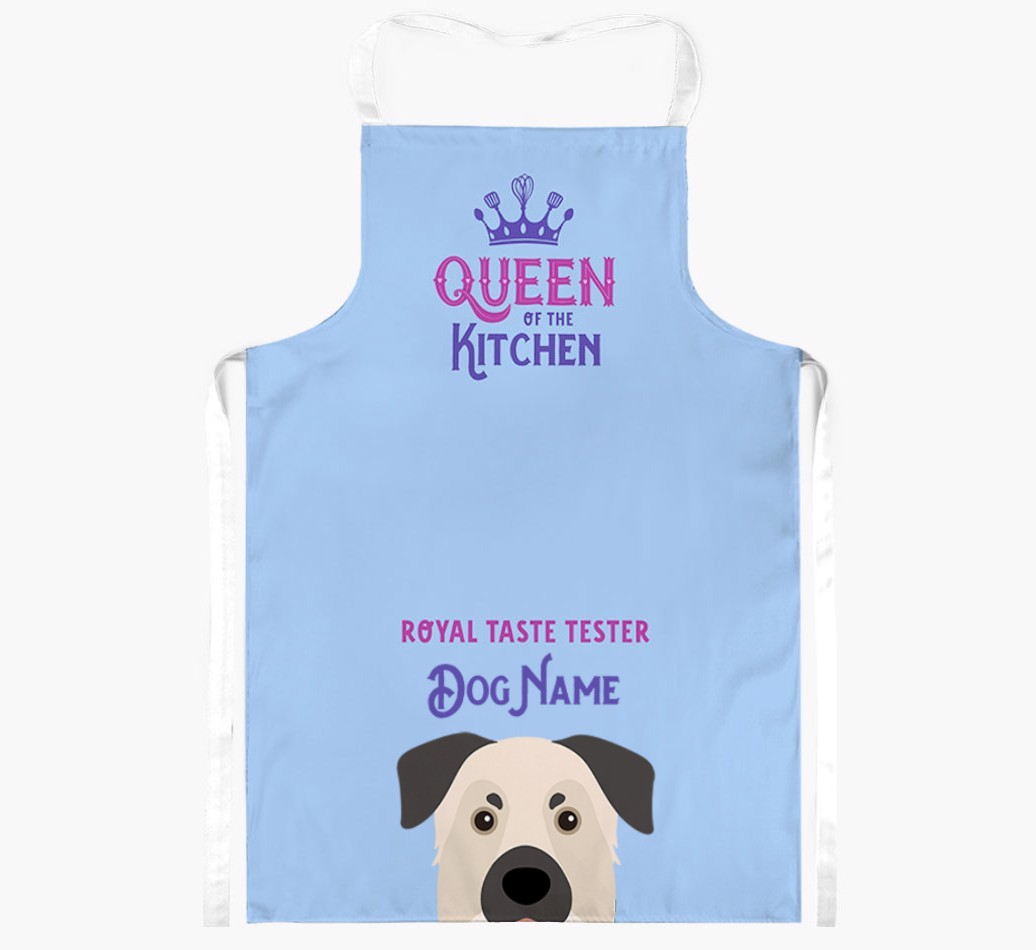 Queen of the Kitchen: Personalised {breedFullName} Apron