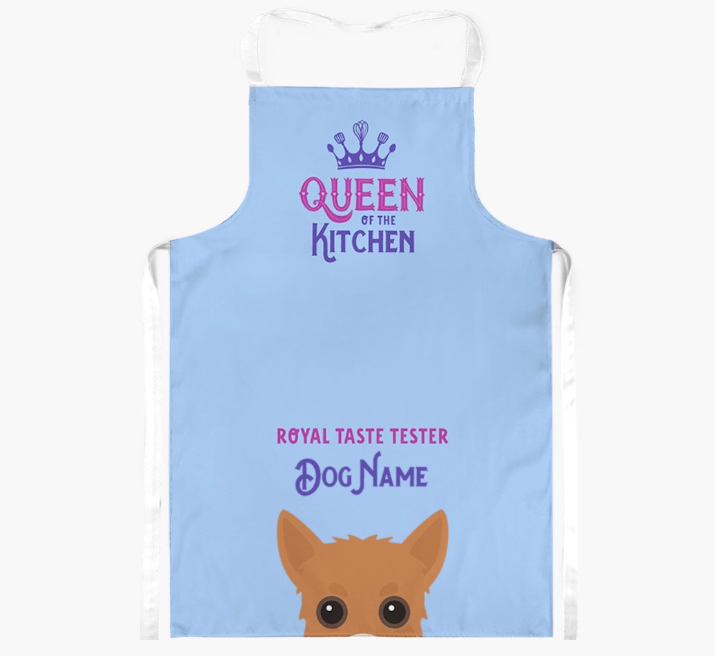 Queen of the Kitchen: Personalised {breedFullName} Apron