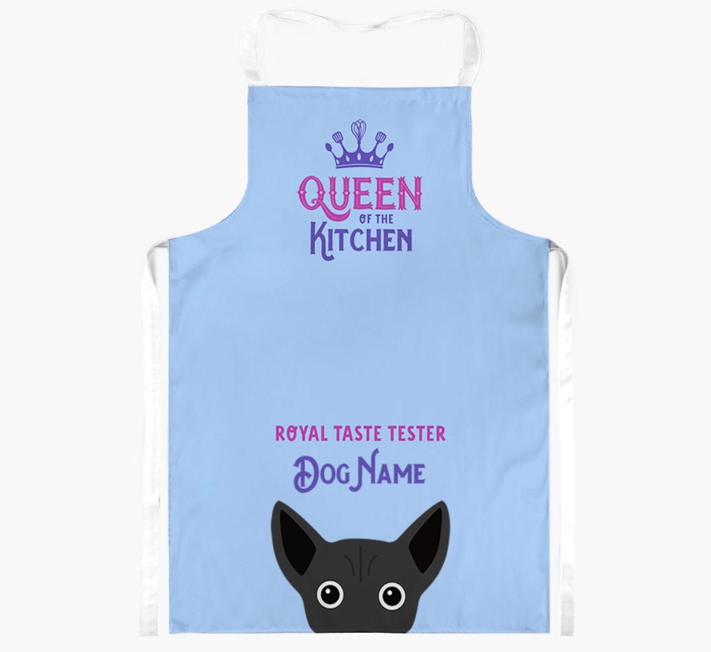 Queen of the Kitchen: Personalised {breedFullName} Apron