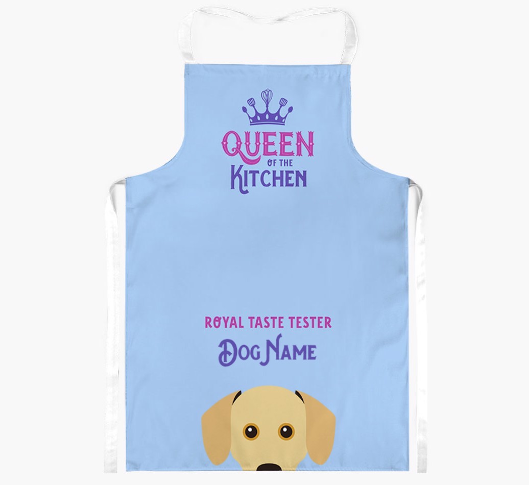 Queen of the Kitchen: Personalised {breedFullName} Apron