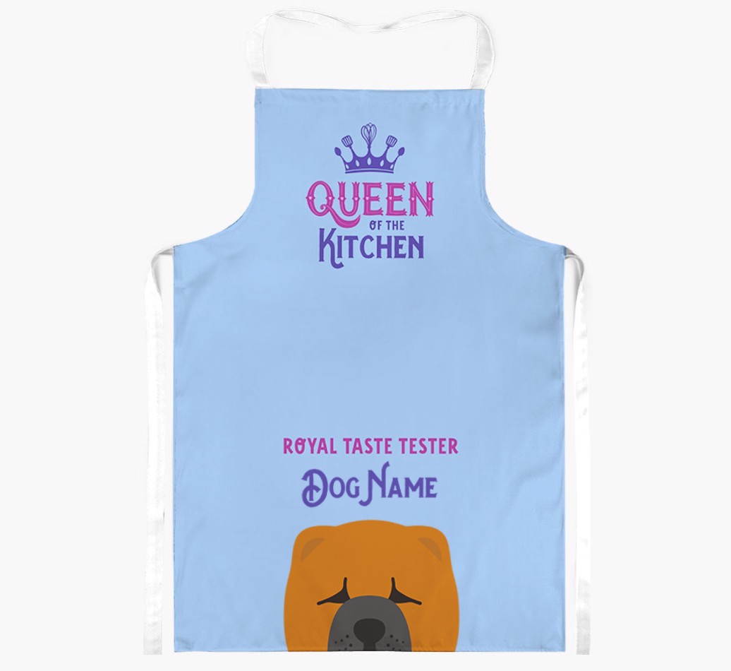 Queen of the Kitchen: Personalised {breedFullName} Apron