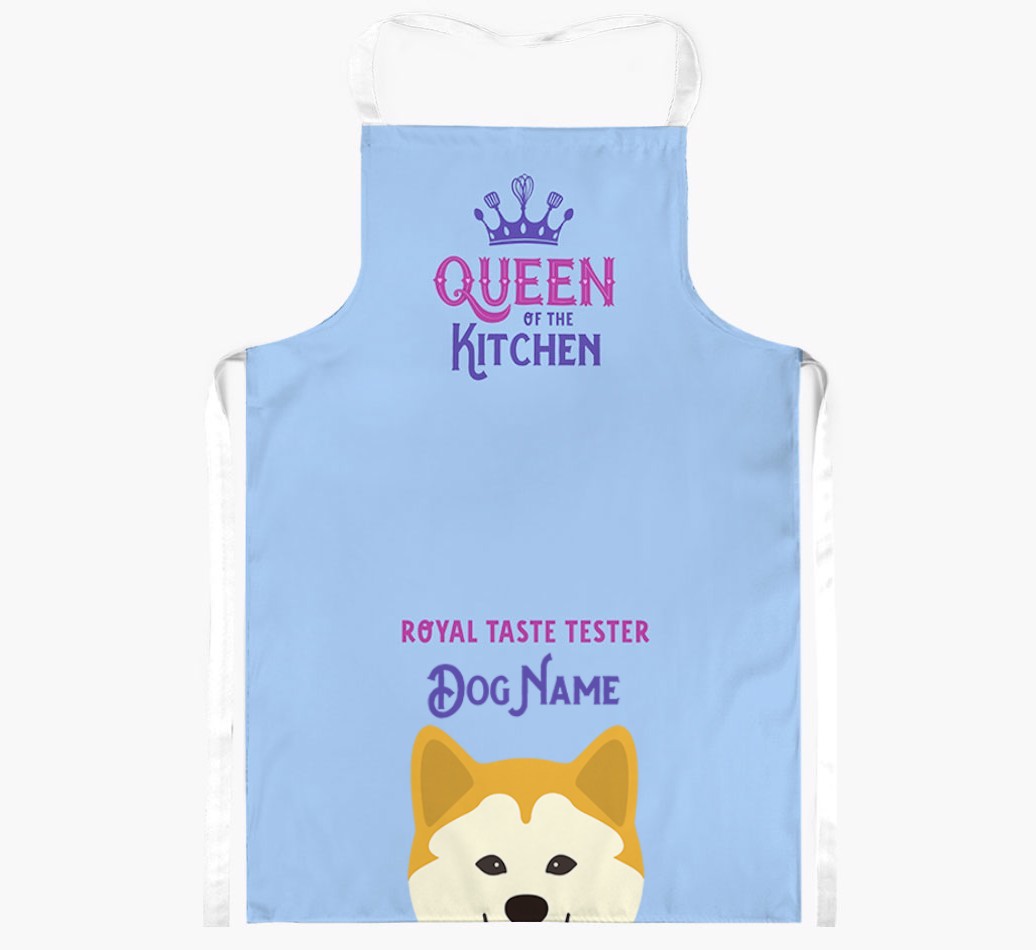 Queen of the Kitchen: Personalised {breedFullName} Apron