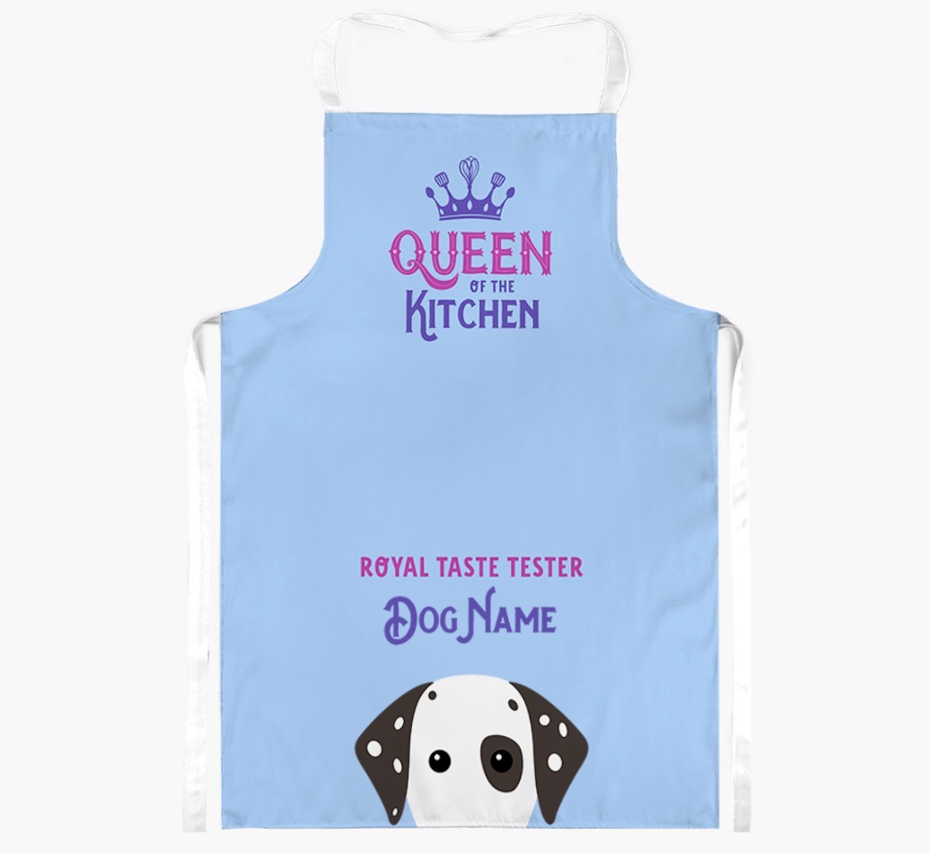 Queen of the Kitchen: Personalized {breedFullName} Apron