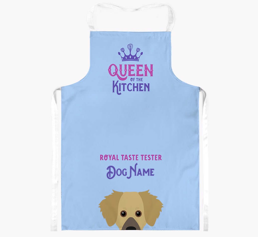 Queen of the Kitchen: Personalised {breedFullName} Apron