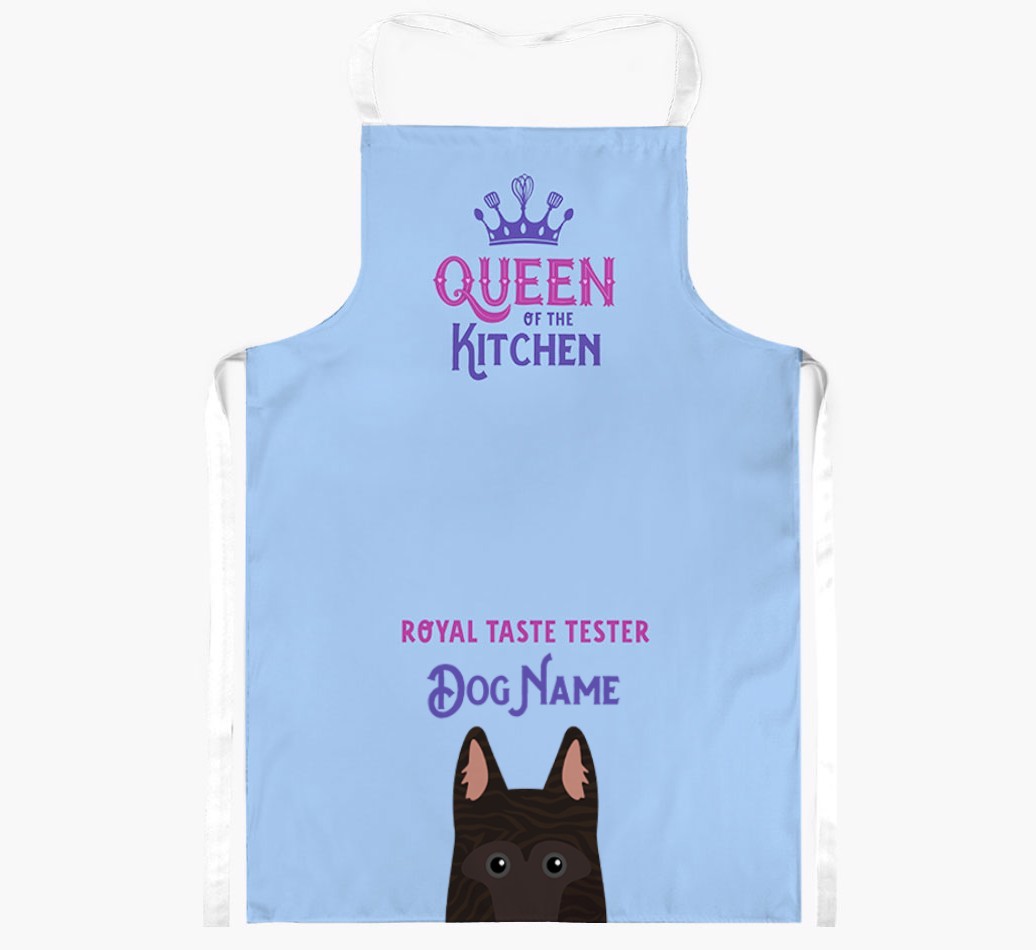 Queen of the Kitchen: Personalised {breedFullName} Apron