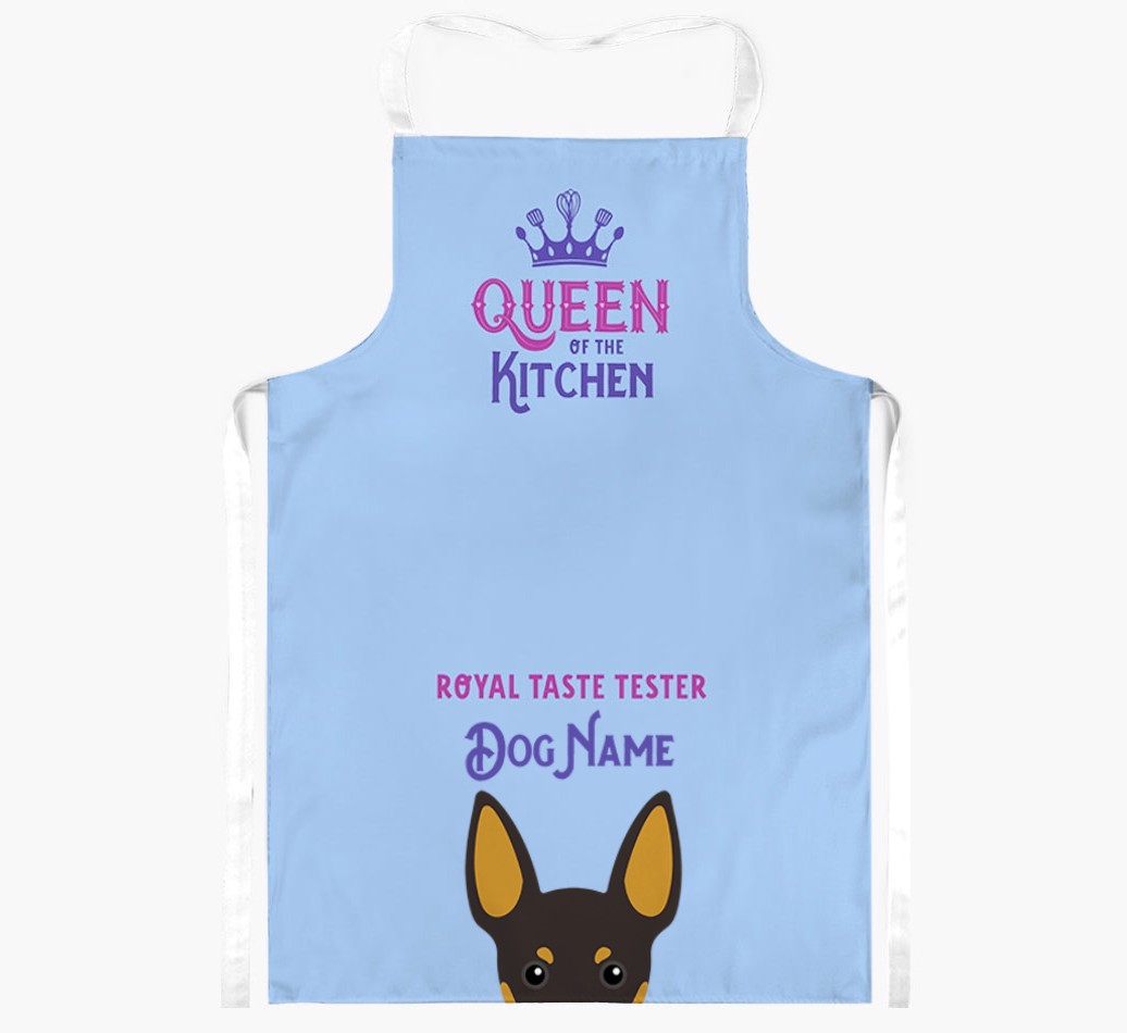 Queen of the Kitchen: Personalised {breedFullName} Apron