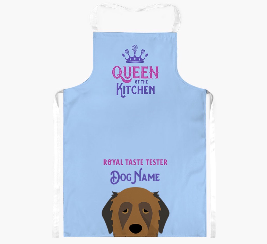 Queen of the Kitchen: Personalised {breedFullName} Apron