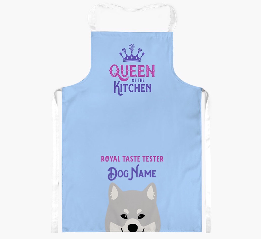 Queen of the Kitchen: Personalised {breedFullName} Apron