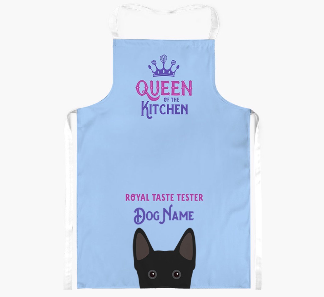 Queen of the Kitchen: Personalized {breedFullName} Apron