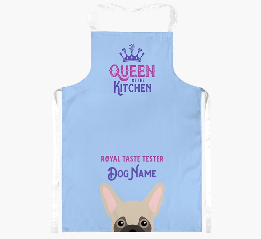 Queen of the Kitchen: Personalised {breedFullName} Apron