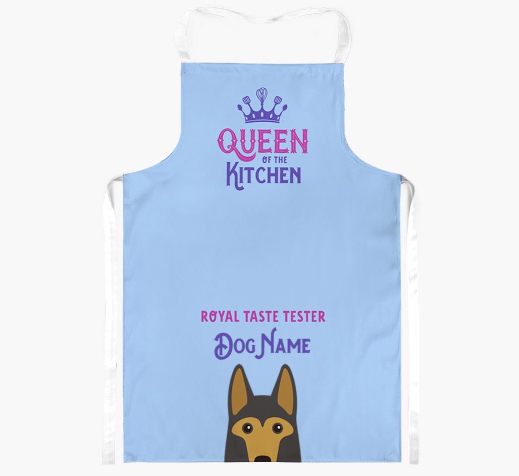 Queen of the Kitchen: Personalised {breedFullName} Apron