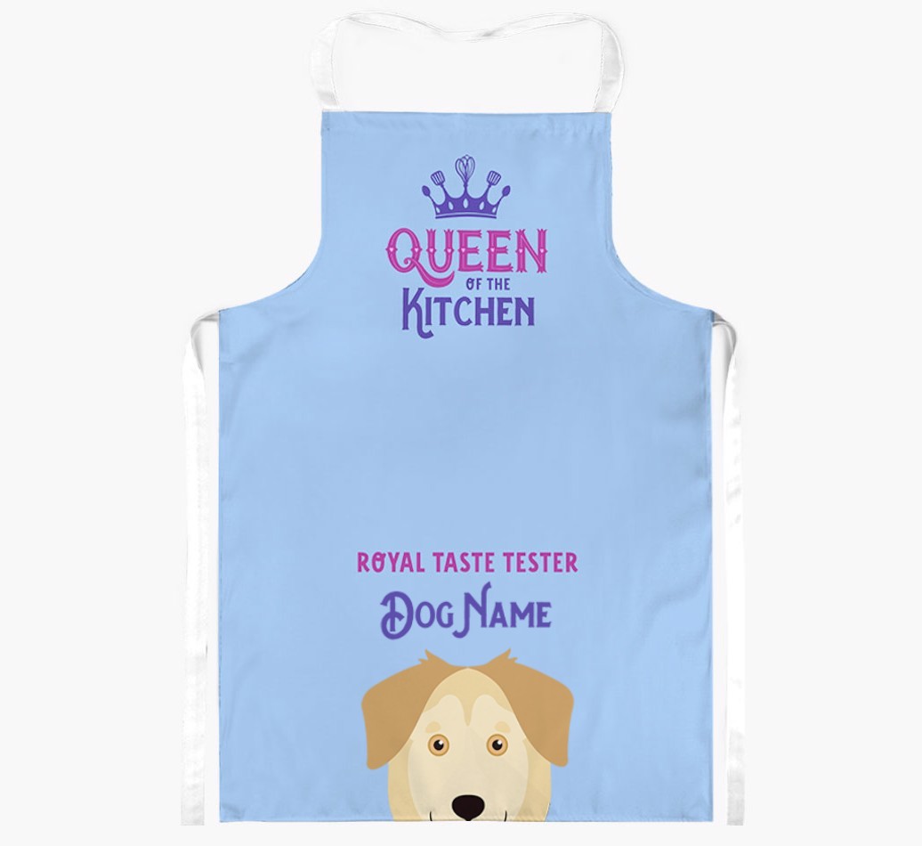 Queen of the Kitchen: Personalised {breedFullName} Apron