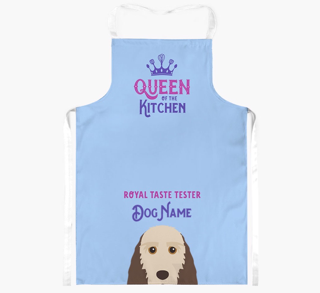 Queen of the Kitchen: Personalised {breedFullName} Apron