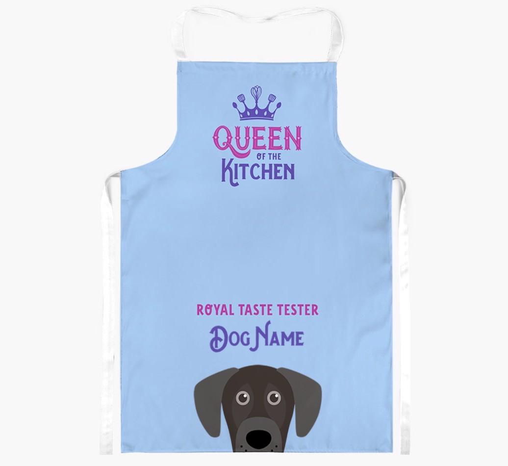 Queen of the Kitchen: Personalised {breedFullName} Apron
