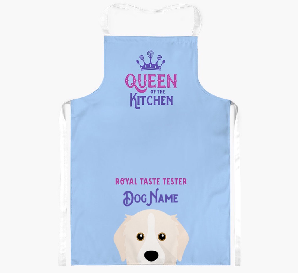 Queen of the Kitchen: Personalised {breedFullName} Apron