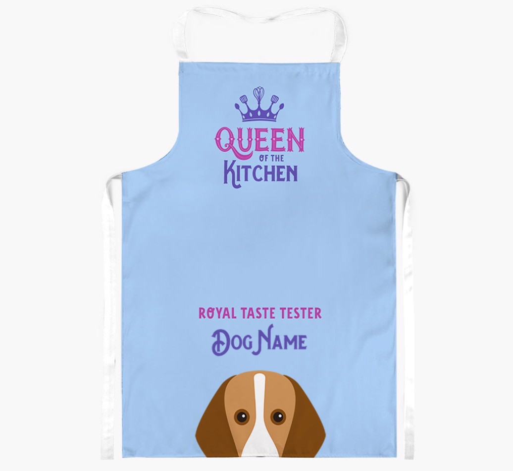 Queen of the Kitchen: Personalized {breedFullName} Apron
