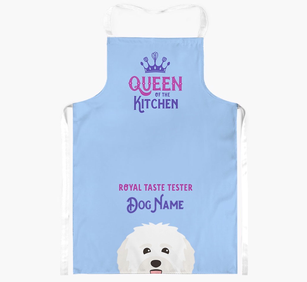 Queen of the Kitchen: Personalised {breedFullName} Apron