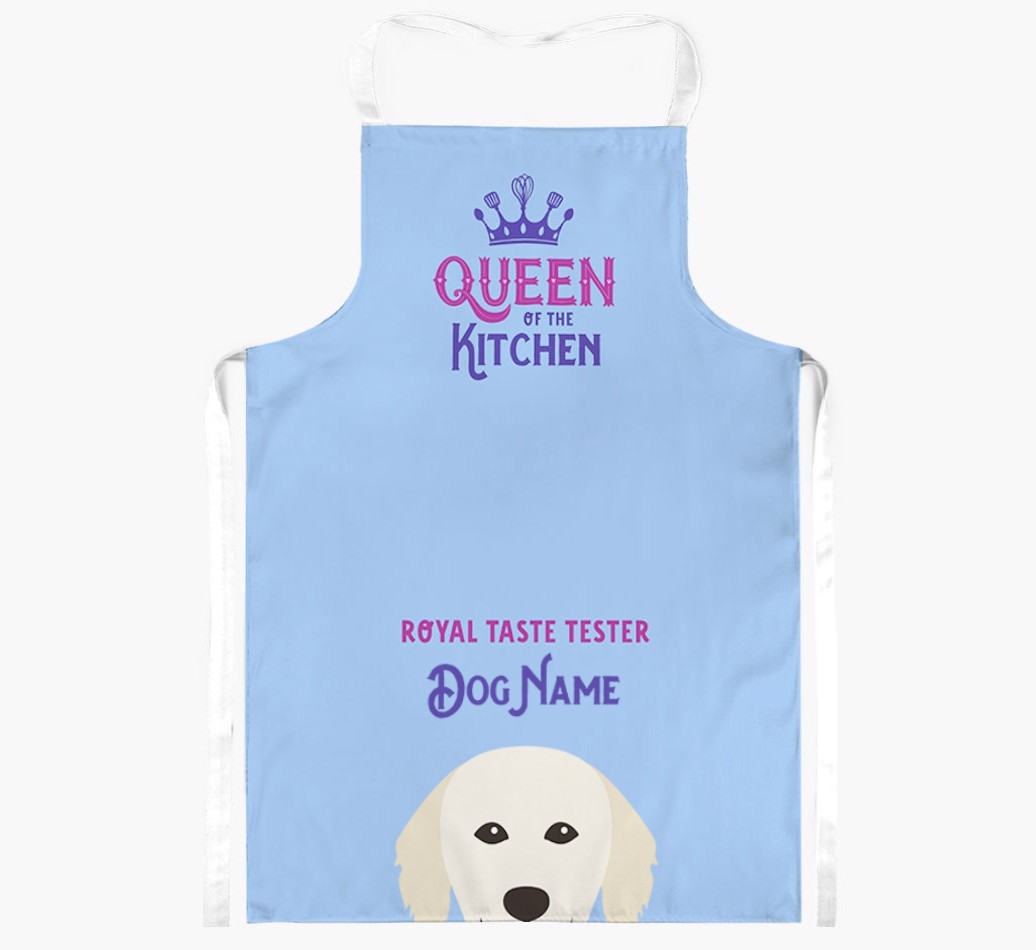 Queen of the Kitchen: Personalised {breedFullName} Apron