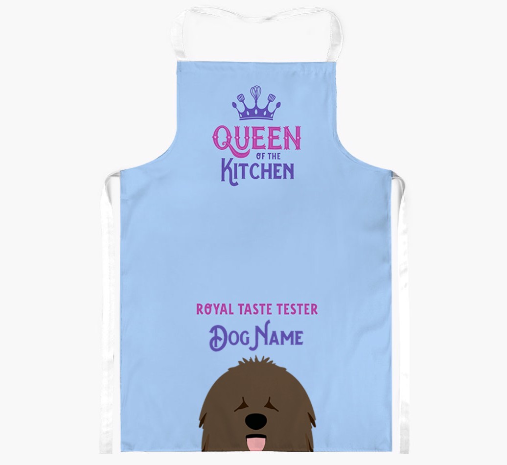 Queen of the Kitchen: Personalised {breedFullName} Apron
